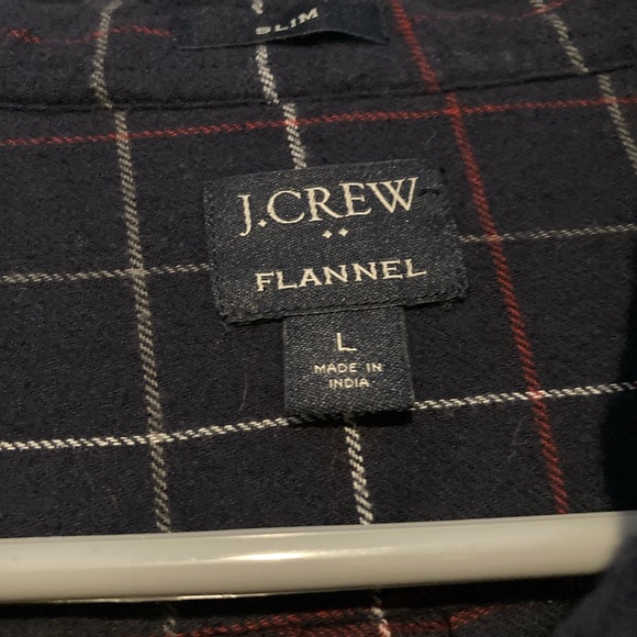 J. Crew Flannel Shirt - Picture 2 of 2